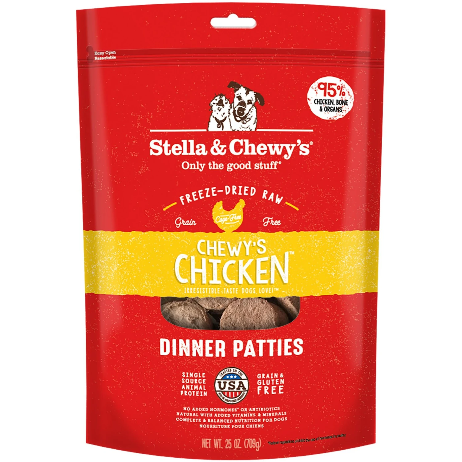 Stella & Chewy's Stella's Super Beef Dinner Patties Freeze-Dried Raw Dog Food & Stella & Chewy's Chewy's Chicken Dinner Patties Freeze-Dried Raw Dog Food 6 Stella & Chewy's Stella's Super Beef Dinner Patties Freeze-Dried Raw Dog Food & Stella & Chewy's Chewy's Chicken Dinner Patties Freeze-Dried Raw Dog Food - Image 6