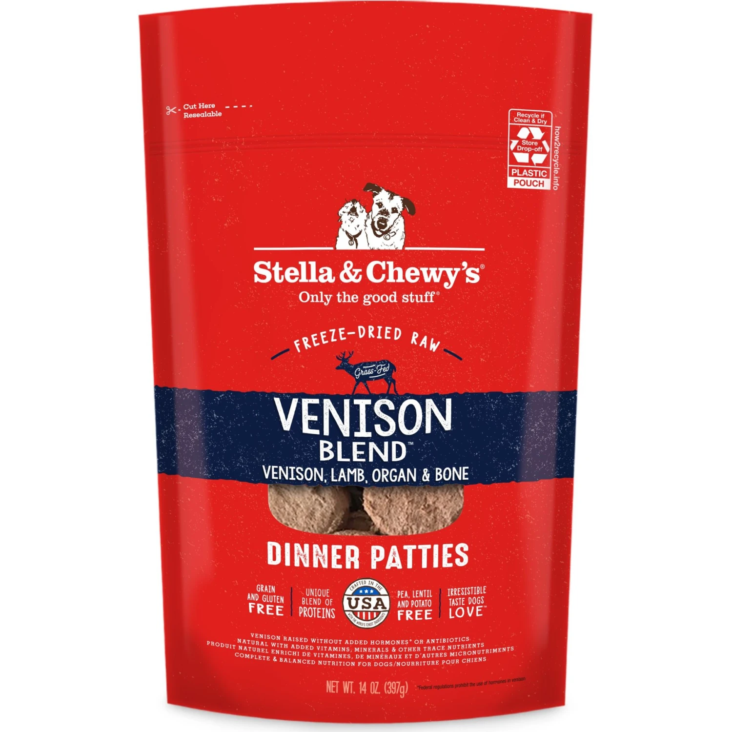 Stella & Chewy's Dandy Lamb Dinner Patties Freeze-Dried Raw Dog Food & Stella & Chewy's Venison Blend Dinner Patties Freeze-Dried Raw Dog Food 6 Stella & Chewy's Dandy Lamb Dinner Patties Freeze-Dried Raw Dog Food & Stella & Chewy's Venison Blend Dinner Patties Freeze-Dried Raw Dog Food - Image 6