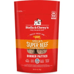 Stella & Chewy's Stella's Super Beef Dinner Patties Freeze-Dried Raw Dog Food & Stella & Chewy's Absolutely Rabbit Dinner Patties Freeze-Dried Raw Dog Food -Pawsphoria Sales Store 567318 PT5. AC SS1800 V1657659925