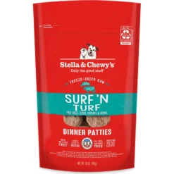 Stella & Chewy's Surf 'N Turf Dinner Patties Freeze-Dried Raw Dog Food & Stella & Chewy's Chewy's Chicken Dinner Patties Freeze-Dried Raw Dog Food -Pawsphoria Sales Store 567334 PT5. AC SS1800 V1657659925