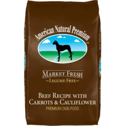 American Natural Premium Market Fresh Beef Recipe With Carrots & Cauliflower Dry Dog Food