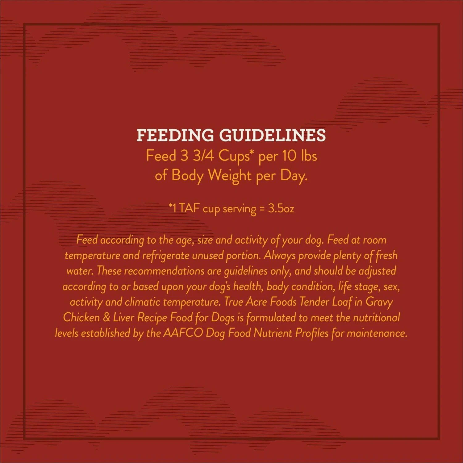 True Acre Foods Chicken & Liver Recipe Tender Loaf In Gravy, Wet Dog Food Cups 8 True Acre Foods Chicken & Liver Recipe Tender Loaf In Gravy, Wet Dog Food Cups - Image 8