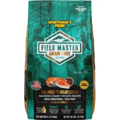 Sportsman's Pride Field Master Grain-Free Salmon & Sweet Potato Recipe Dry Dog Food, 30-lb Bag