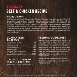 American Journey Beef Recipe Grain-Free Canned Dog Food & American Journey Beef & Chicken Recipe Grain-Free Canned Dog Food -Pawsphoria Sales Store 574662 PT3. AC SS1800 V1694611051