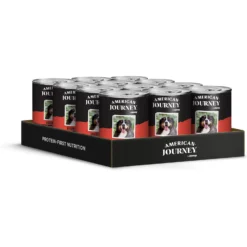 American Journey Beef Recipe Grain-Free Canned Dog Food & American Journey Beef & Chicken Recipe Grain-Free Canned Dog Food -Pawsphoria Sales Store 574662 PT6. AC SS1800 V1694611051