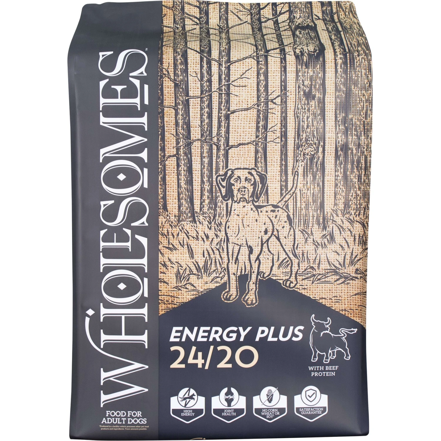 Wholesomes Energy Plus 24/20 Dry Dog Food, 40-lb Bag 1 Wholesomes Energy Plus 24/20 Dry Dog Food, 40-lb Bag