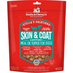Stella & Chewy's Stella's Solutions Skin & Coat Boost Freeze-Dried Raw Grass-Fed Lamb & Wild-Caught Salmon Dinner Morsels Dog Food