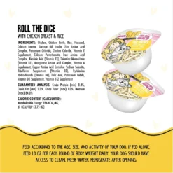 Weruva Best Fido Friend Fun Size Meals Roll The Dice Wet Dog Food, 2.75-oz Cup, Case Of 12 16 Weruva Best Fido Friend Fun Size Meals Roll The Dice Wet Dog Food, 2.75-oz Cup, Case Of 12 -Pawsphoria Sales Store 578174 PT7. AC SS1800 V1694465157