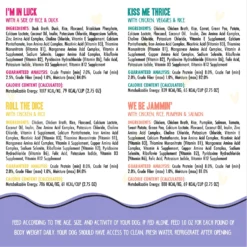 Weruva Best Fido Friend Fun Size Meals Fun Size Sampler Variety Pack Wet Dog Food, 2.75-oz Cup, Case Of 8 -Pawsphoria Sales Store 578302 PT7. AC SS1800 V1694465538