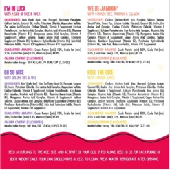 Weruva Best Fido Friend Fun Size Meals Picky Pooch Picnic Variety Pack Wet Dog Food, 2.75-oz Cup, Case Of 8 -Pawsphoria Sales Store 578318 PT7. AC SS1800 V1694465627