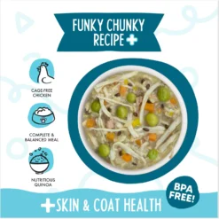 Weruva Meals 'n More Natural Wet Dog Food, Funky Chunky Plus Skin & Coat Health, 3.5-oz Cup, 12 Count 11 Weruva Meals 'n More Natural Wet Dog Food, Funky Chunky Plus Skin & Coat Health, 3.5-oz Cup, 12 Count -Pawsphoria Sales Store 578366 PT2. AC SS1800 V1695843948