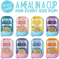 Weruva Meals 'n More Natural Wet Dog Food, Funky Chunky Plus Skin & Coat Health, 3.5-oz Cup, 12 Count 13 Weruva Meals 'n More Natural Wet Dog Food, Funky Chunky Plus Skin & Coat Health, 3.5-oz Cup, 12 Count -Pawsphoria Sales Store 578366 PT4. AC SS1800 V1695760246