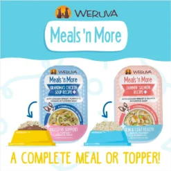 Weruva Meals 'n More Natural Wet Dog Food, Funky Chunky Plus Skin & Coat Health, 3.5-oz Cup, 12 Count 15 Weruva Meals 'n More Natural Wet Dog Food, Funky Chunky Plus Skin & Coat Health, 3.5-oz Cup, 12 Count -Pawsphoria Sales Store 578366 PT6. AC SS1800 V1695843889