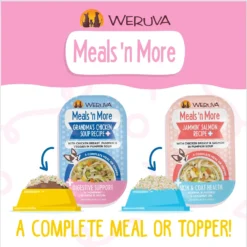 Weruva Meals 'n More Natural Wet Dog Food, Bed & Breakfast Plus Digestive Support, 3.5-oz Cup, 12 Count 15 Weruva Meals 'n More Natural Wet Dog Food, Bed & Breakfast Plus Digestive Support, 3.5-oz Cup, 12 Count -Pawsphoria Sales Store 578430 PT6. AC SS1800 V1695832223