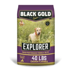 Black Gold Explorer Super Performance Formula 32/21 Dry Dog Food, 40-lb Bag