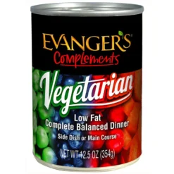 Evanger's Low Fat Vegetarian Dinner Canned Dog & Cat Food