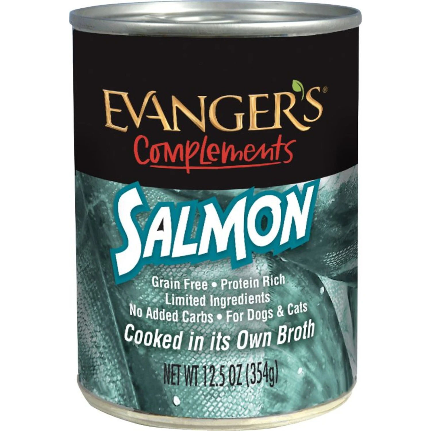 Evanger's Grain-Free Salmon Canned Dog & Cat Food Supplement 1 Evanger's Grain-Free Salmon Canned Dog & Cat Food Supplement