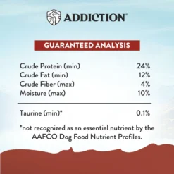 Addiction Grain-Free Viva La Venison Dry Dog Food -Pawsphoria Sales Store 60108 PT6. AC SS1800 V1672947976