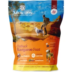 Addiction Outback Kangaroo Feast Raw Dehydrated Dog Food