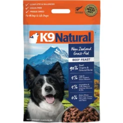 K9 Natural Beef Feast Raw Grain-Free Freeze-Dried Dog Food