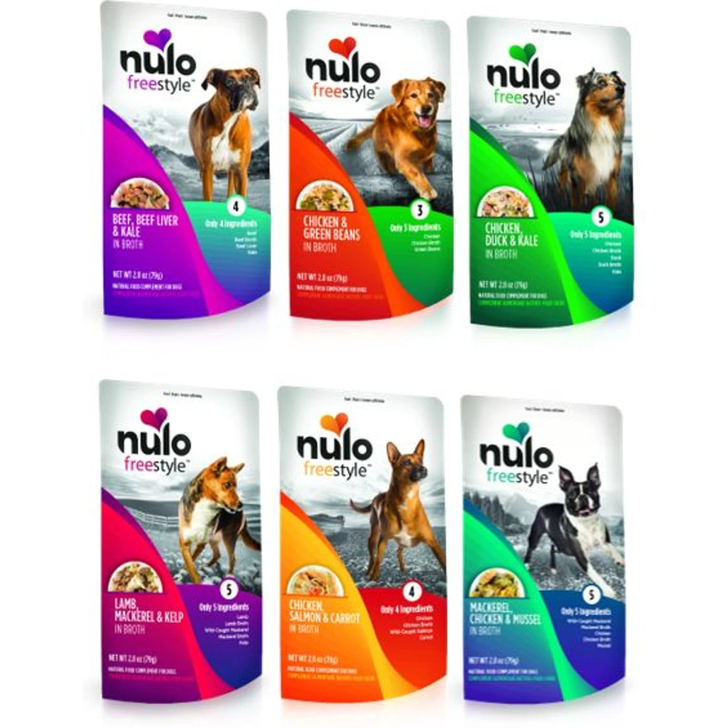 Nulo Frontrunner Ancient Grain Beef, Barley & Lamb Adult Dry Dog Food & Nulo FreeStyle Variety Pack Dog Food Topper 6 Nulo Frontrunner Ancient Grain Beef, Barley & Lamb Adult Dry Dog Food & Nulo FreeStyle Variety Pack Dog Food Topper - Image 6