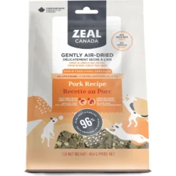 Zeal Canada Gently Pork With Freeze-Dried Salmon Flavored Air-Dried Dog Food