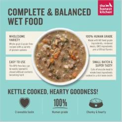 The Honest Kitchen One Pot Stews Slow Cooked Chicken Stew Wet Dog Food & The Honest Kitchen One Pot Stews Roasted Beef Stew Wet Dog Food -Pawsphoria Sales Store 609830 PT4. AC SS1800 V1660745961