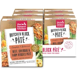 The Honest Kitchen Butcher Block Pate Chicken & Super Greens Pate Wet Dog Food & The Honest Kitchen Butcher Block Pate Beef, Cheddar & Farm Veggies Pate Wet Dog Food -Pawsphoria Sales Store 609878 PT5. AC SS1800 V1660745723