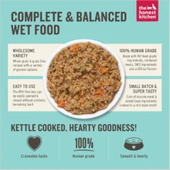 The Honest Kitchen Butcher Block Pate Chicken & Super Greens Pate Wet Dog Food & The Honest Kitchen Butcher Block Pate Beef, Cheddar & Farm Veggies Pate Wet Dog Food -Pawsphoria Sales Store 609878 PT8. AC SS1800 V1660745668
