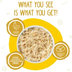 Weruva Paw Lickin' Chicken In Gravy Grain-Free Canned Dog Food & Weruva Steak Frites Dinner With Beef, Pumpkin & Sweet Potatoes In Gravy Grain-Free Canned Dog Food -Pawsphoria Sales Store 611502 PT4. AC SS1800 V1661528396