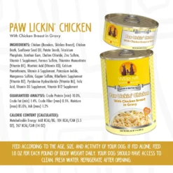 Weruva Paw Lickin' Chicken In Gravy Grain-Free Canned Dog Food & Weruva Funky Chunky Chicken Soup With Pumpkin Grain-Free Canned Dog Food -Pawsphoria Sales Store 611526 PT3. AC SS1800 V1661528395