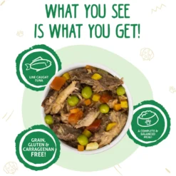 Weruva Cirque De La Mer With Tuna & Veggies In Pumpkin Soup Grain-Free Canned Dog Food & Weruva Marbella Paella With Mackerel & Pumpkin In Aspic Grain-Free Canned Dog Food -Pawsphoria Sales Store 611806 PT4. AC SS1800 V1661548250