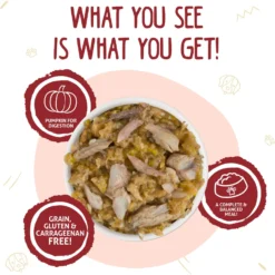 Weruva Cirque De La Mer With Tuna & Veggies In Pumpkin Soup Grain-Free Canned Dog Food & Weruva Marbella Paella With Mackerel & Pumpkin In Aspic Grain-Free Canned Dog Food -Pawsphoria Sales Store 611806 PT8. AC SS1800 V1661547887