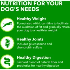Iams Proactive Health Healthy Weight Management Large Breed Low Fat Formula With Real Chicken Adult Dry Dog Food -Pawsphoria Sales Store 62261 PT4. AC SS1800 V1667864230