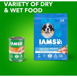 Iams Proactive Health Healthy Weight Management Large Breed Low Fat Formula With Real Chicken Adult Dry Dog Food -Pawsphoria Sales Store 62261 PT8. AC SS1800 V1667863606