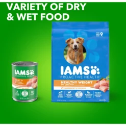 Iams Proactive Health Healthy Weight Management Low Fat Formula With Real Chicken Adult Dry Dog Food -Pawsphoria Sales Store 62596 PT8. AC SS1800 V1667863417