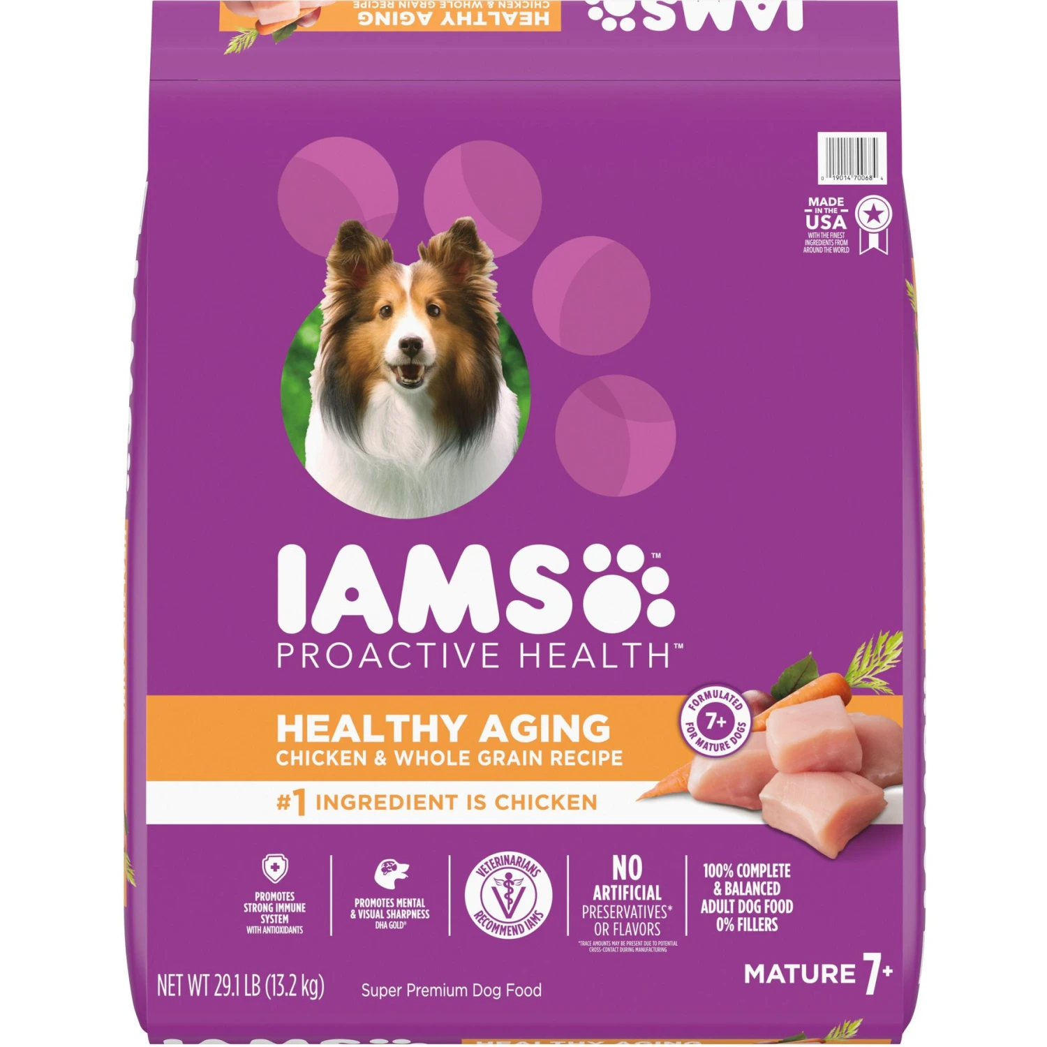 Iams Proactive Health Healthy Aging Mature & Senior Formula With Real Chicken Dry Dog Food 1 Iams Proactive Health Healthy Aging Mature & Senior Formula With Real Chicken Dry Dog Food