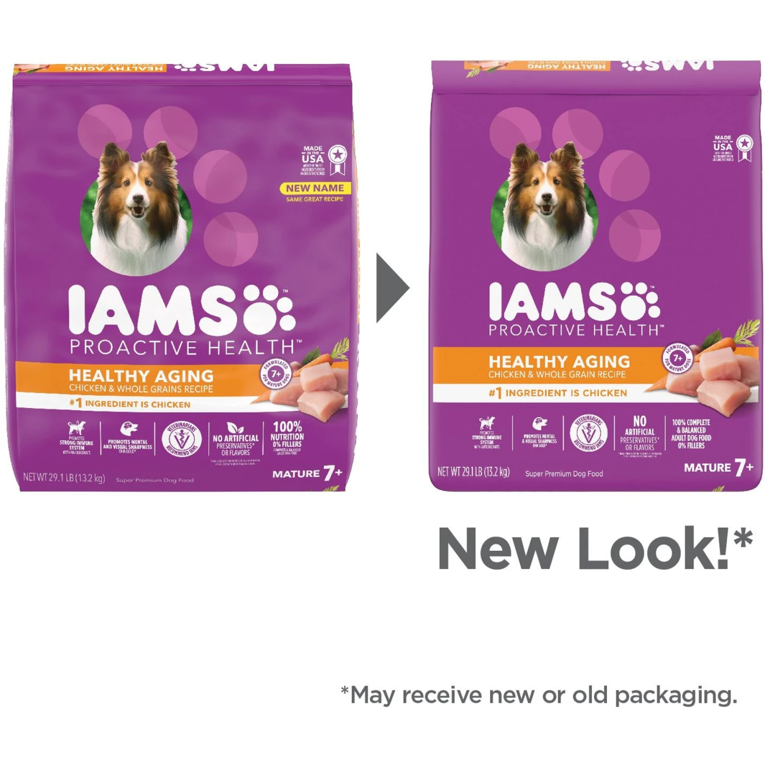 Iams Proactive Health Healthy Aging Mature & Senior Formula With Real Chicken Dry Dog Food 3 Iams Proactive Health Healthy Aging Mature & Senior Formula With Real Chicken Dry Dog Food - Image 3