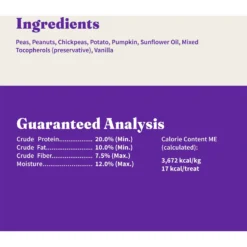 Halo Holistic Garden Of Vegan Recipe Adult Canned Dog Food & Halo Plant-Based Dog Treats With Peanuts & Pumpkin Vegan Dog Treat -Pawsphoria Sales Store 630310 PT3. AC SS1800 V1691417832