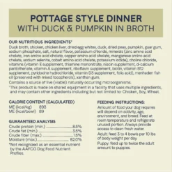 CANIDAE PURE Petite All Stages Small Breed Pottage Style Dinner With Duck & Pumpkin Breed Wet Dog Food Trays, 3.5-oz, Case Of 12 & CANIDAE PURE Petite All Stages Small Breed Fricassee Style Dinner With Turkey & Green Beans Wet Dog Food Trays, 3.5-oz, Case Of 12 11 CANIDAE PURE Petite All Stages Small Breed Pottage Style Dinner With Duck & Pumpkin Breed Wet Dog Food Trays, 3.5-oz, Case Of 12 & CANIDAE PURE Petite All Stages Small Breed Fricassee Style Dinner With Turkey & Green Beans Wet Dog Food Trays, 3.5-oz, Case Of 12 -Pawsphoria Sales Store 632414 PT2. AC SS1800 V1663880297
