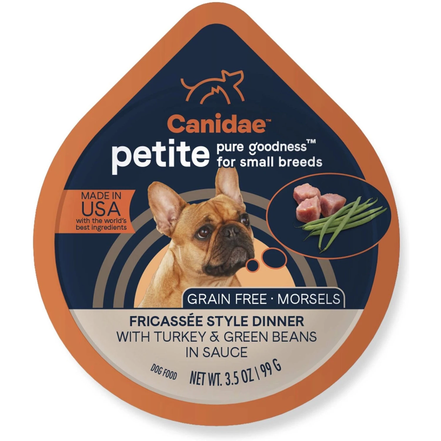 CANIDAE PURE Petite All Stages Small Breed Pottage Style Dinner With Duck & Pumpkin Breed Wet Dog Food Trays, 3.5-oz, Case Of 12 & CANIDAE PURE Petite All Stages Small Breed Fricassee Style Dinner With Turkey & Green Beans Wet Dog Food Trays, 3.5-oz, Case Of 12 6 CANIDAE PURE Petite All Stages Small Breed Pottage Style Dinner With Duck & Pumpkin Breed Wet Dog Food Trays, 3.5-oz, Case Of 12 & CANIDAE PURE Petite All Stages Small Breed Fricassee Style Dinner With Turkey & Green Beans Wet Dog Food Trays, 3.5-oz, Case Of 12 - Image 6