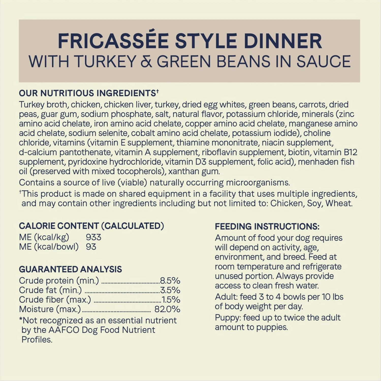 CANIDAE PURE Petite All Stages Small Breed Pottage Style Dinner With Duck & Pumpkin Breed Wet Dog Food Trays, 3.5-oz, Case Of 12 & CANIDAE PURE Petite All Stages Small Breed Fricassee Style Dinner With Turkey & Green Beans Wet Dog Food Trays, 3.5-oz, Case Of 12 7 CANIDAE PURE Petite All Stages Small Breed Pottage Style Dinner With Duck & Pumpkin Breed Wet Dog Food Trays, 3.5-oz, Case Of 12 & CANIDAE PURE Petite All Stages Small Breed Fricassee Style Dinner With Turkey & Green Beans Wet Dog Food Trays, 3.5-oz, Case Of 12 - Image 7