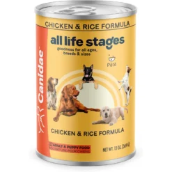 CANIDAE All Life Stages Less Active Chicken, Lamb & Fish Formula Canned Dog Food & CANIDAE All Life Stages Chicken & Rice Formula Canned Dog Food -Pawsphoria Sales Store 632766 PT5. AC SS1800 V1677783480