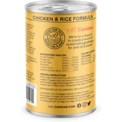 CANIDAE All Life Stages Less Active Chicken, Lamb & Fish Formula Canned Dog Food & CANIDAE All Life Stages Chicken & Rice Formula Canned Dog Food -Pawsphoria Sales Store 632766 PT6. AC SS1800 V1677265274