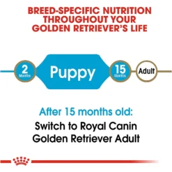 Royal Canin Breed Health Nutrition Golden Retriever Puppy Dry Dog Food -Pawsphoria Sales Store 63367 PT6. AC SS1800 V1697216091