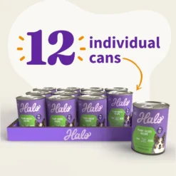 Halo Holistic Garden Of Vegan Recipe Adult Canned Dog Food -Pawsphoria Sales Store 63840 PT2. AC SS1800 V1697759567