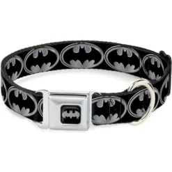 Buckle-Down Batman Shield Dog Leash & Buckle-Down Batman Shield Polyester Dog Collar -Pawsphoria Sales Store 638574 PT5. AC SS1800 V1663254391