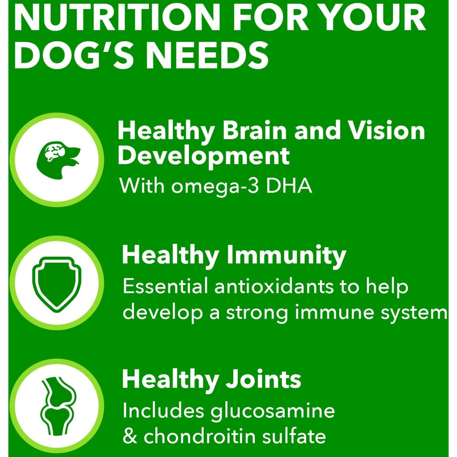 Iams Proactive Health Large Breed Puppy High Protein DHA Formula With Real Chicken Dry Dog Food 5 Iams Proactive Health Large Breed Puppy High Protein DHA Formula With Real Chicken Dry Dog Food - Image 5