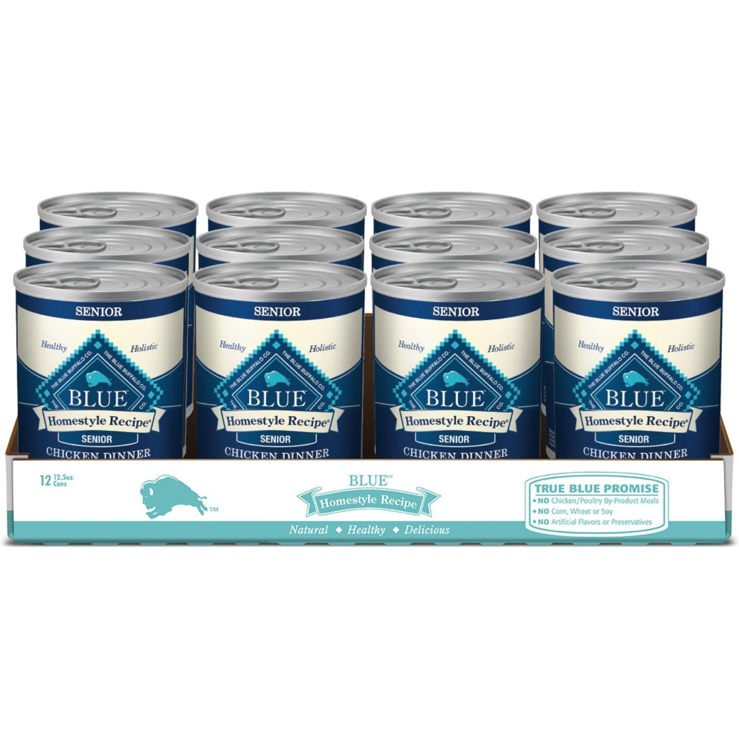 Blue Buffalo Homestyle Recipe Senior Chicken Dinner With Garden Vegetables Canned Dog Food 1 Blue Buffalo Homestyle Recipe Senior Chicken Dinner With Garden Vegetables Canned Dog Food