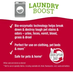 Nature's Miracle Stain & Odor Additive Laundry Boost -Pawsphoria Sales Store 646326 PT4. AC SS1800 V1668029264